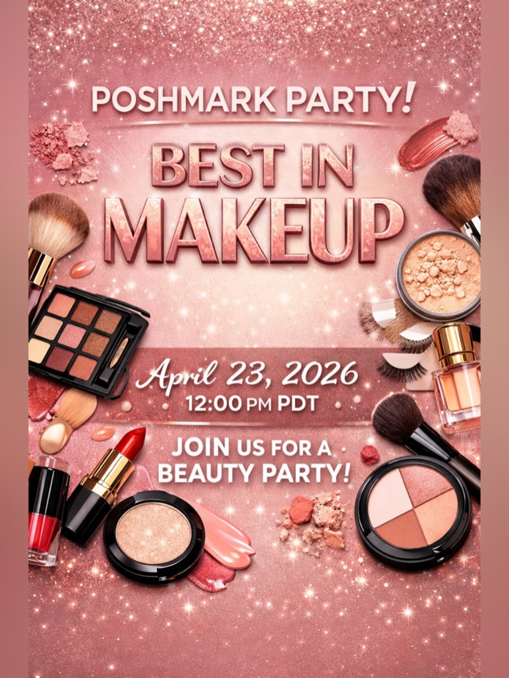 I’m Hosting a Poshmark Party! April 23, 2026 at 12:00 PDT